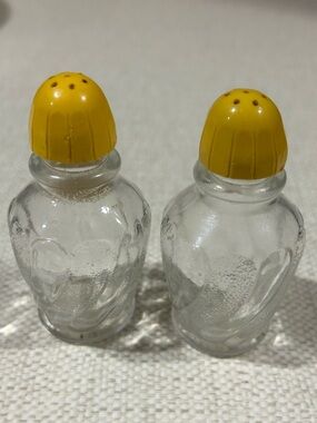 Vintage Salt and Pepper Shakers - Hazel Atlas